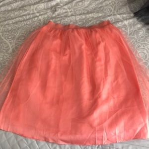 NWT Isaac Mizrahi live! Ladies skirts with tule pink ladies size XS